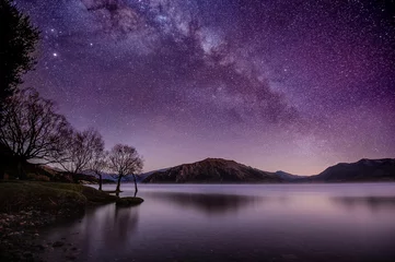 Fotobehang Lake Wanaka Starset © Steve Harris