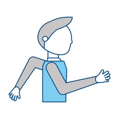 Courier delivery man