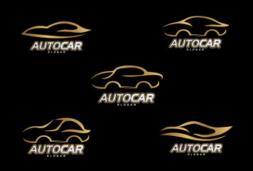 Auto Car Logo Template Design Vector, Emblem, Design Concept, Creative Symbol, Icon