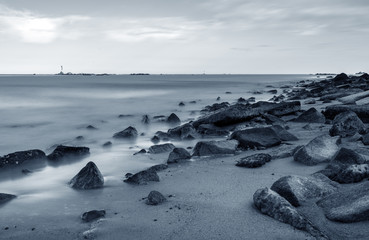 Slow speed shoot the sea