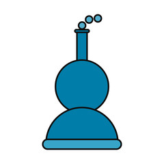 Obraz premium Chemistry flask isolated