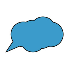 Bubble speech symbol