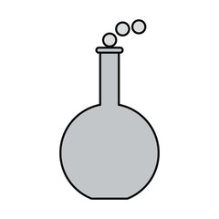 Obraz premium Chemistry flask isolated