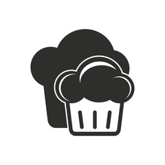 Cake vector icon.