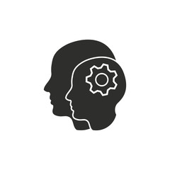 Brain vector icon.