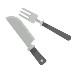 Minimal knife and fork