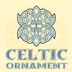 Decorative Celtic ornament for your designs