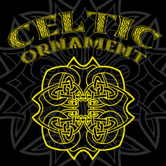 Decorative Celtic ornament for your designs