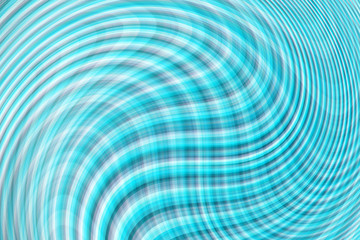 Abstract distorted blue and grey plaid texture. Geometric fractal background. Digital graphics. 3D rendering.