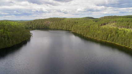 Fototapeta na wymiar Lake in National park