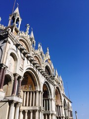 Fototapeta na wymiar Basilica di San Marco - Piazza San Marco (Venice, Italy)