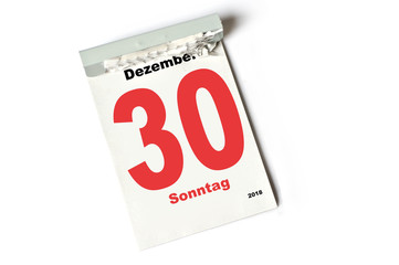 30. Dezember 2018