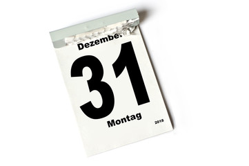 31. Dezember 2018