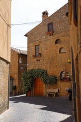 Street view of Orvieto, Umbria, Italy