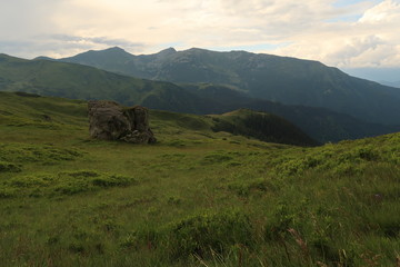 Fototapeta na wymiar Rodna mountains
