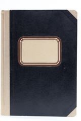 Vintage notebook, textbook