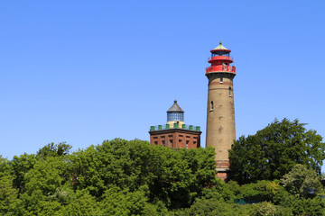Fototapeta na wymiar Lighthouse at Kap Arkona, Ruegen Island