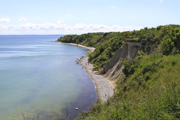 Fototapeta na wymiar Cliffs at Kap Arcona, Ruegen Island