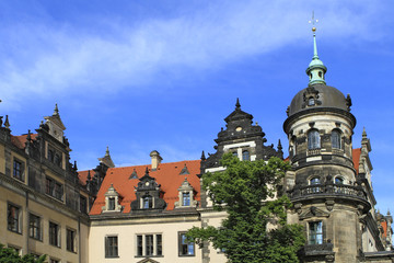Fototapeta na wymiar Residenzschloss in Dresden, Saxony