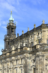 Fototapeta na wymiar Hofkirche in Dresden, Saxony