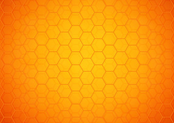 Honeycomb pattern background - Vector