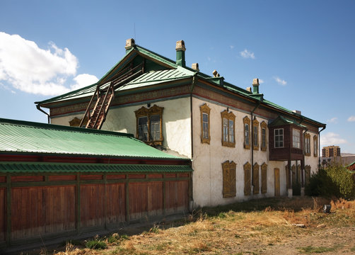 Winter Palace of Bogd Khan in Ulaanbaatar. Mongolia