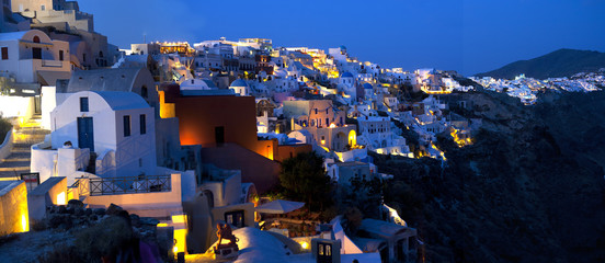 Santorini village of Oia Greece