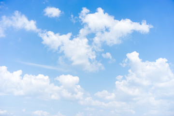 Fototapeta premium blue sky cumulus cloud, beautiful natural for background