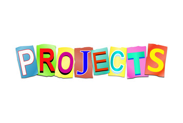 Project word concept.