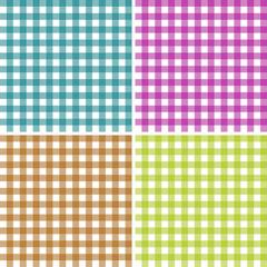 Set of patterns tablecloths stylish a illustration design. Geometrical traditional ornament for fashion textile, cloth, backgrounds. Vector illustration