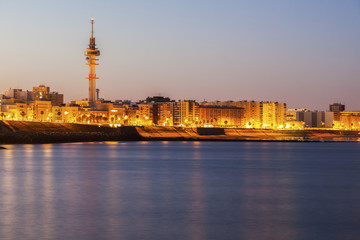 Fototapeta na wymiar Panorama of Cadiz