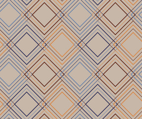 Vintage seamless pattern and background for web and mobile applications