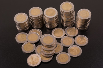 euro coins