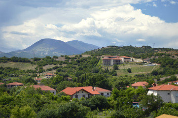 Fototapeta na wymiar Rural landscape in Greece.