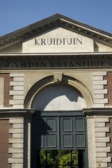 de Kruidtuin in het centrum van Leuven