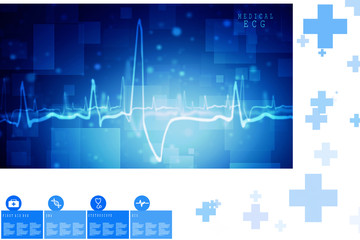 2D medical structure background