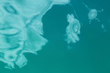 Sea surface aerial view