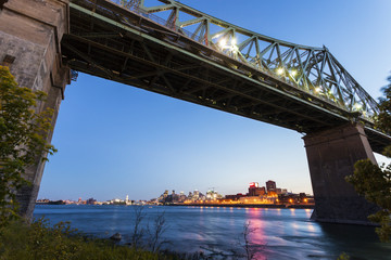 Jacques Cartier Bridge in Montreal
