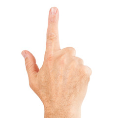 Human Hand With Pointing Finger