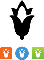 Ear Of Corn Icon - Illustration