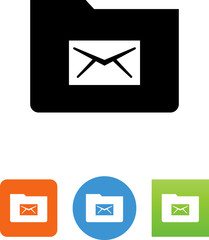 Email Directory Icon - Illustration