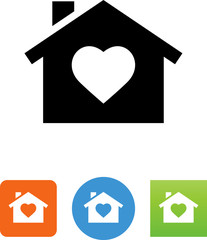 Favorite Home Icon - Illustration