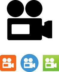 Film Camera Icon - Illustration