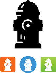 Fire Hydrant Icon - Illustration
