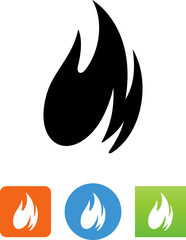 Fire Icon -  Illustration