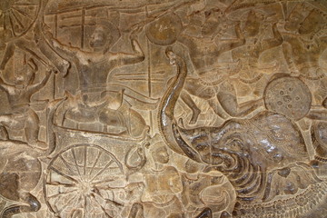 Angkor Wat carvings