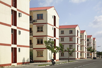View of Hulhumale. Republic of the Maldives  