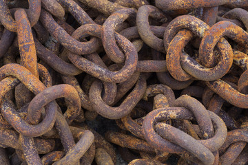Chaine rouillée