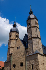 Fototapeta na wymiar St. Andreaskirche in Eislaben