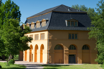 Baroque Reithaus building in Weimar